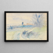 Pontoise - Camille Pissarro — quadro incorniciato alla parete