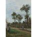 Riproduzione del dipinto Route de Louveciennes - Camille Pissarro