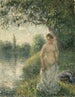 La Baigneuse - Camille Pissarro — vista dell’opera