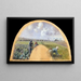 I raccoglitori di cavoli - Camille Pissarro — quadro incorniciato alla parete