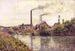 L'Usine à Pontoise - Camille Pissarro — vista dell’opera