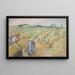 La moisson - Camille Pissarro — quadro incorniciato alla parete