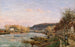 La Seine à Bougival - Camille Pissarro — vista dell’opera