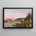 La Seine à Bougival - Camille Pissarro — quadro incorniciato alla parete