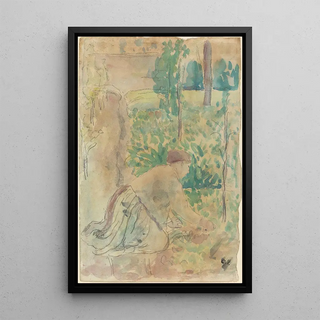 Camille Pissarro - Woman Working in a Garden.webp