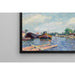 Riproduzione del dipinto Canal del Loing a Saint-Mammès - Alfred Sisley