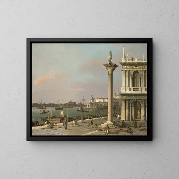 Bassin de Saint-Marc depuis la Piazzetta - Canaletto — quadro incorniciato alla parete