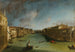 Grand Canal dal Palazzo Balbi verso Rialto - Canaletto — vista dell’opera