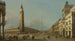Piazza San Marco vista verso sud e ovest - Canaletto — vista dell’opera