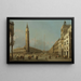 Piazza San Marco vista verso sud e ovest - Canaletto — quadro incorniciato alla parete