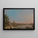 La Ville depuis la Terrasse de Somerset House - Canaletto — quadro incorniciato alla parete
