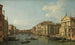 Le Grand Canal à Venise, vista verso sud-est de San Stae aux Fabbriche Nuove de Rialto - Canaletto — vista dell’opera