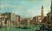 Le Grand Canal, Venezia, che guarda verso sud-est con il Campo della Carità a destra - Canaletto — vista dell’opera