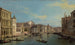 Le Grand Canal à Venise du Palazzo Flangini au Campo San Marcuola - Canaletto — vista dell’opera