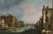 Le Grand Canal à Venise avec le Palazzo Corner Ca'Grande - Canaletto — vista dell’opera