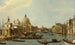 Venezia L'imbocco del Gran Canal da est - Canaletto — vista dell’opera