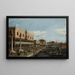 Venezia Riva degli Schiavoni - Canaletto — quadro incorniciato alla parete