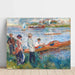 Riproduzione del dipinto Canotiers a Chatou - Pierre-Auguste Renoir