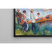 Riproduzione del dipinto Canotiers a Chatou - Pierre-Auguste Renoir