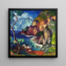 paesaggio di Capri - Konrad Mgi — quadro incorniciato alla parete