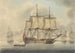 Nave da guerra con altre navi - Capitano T Richbell — vista dell’opera