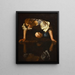 Narciso - Caravaggio — quadro incorniciato alla parete