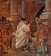 Cardinal benedicente dei mendicanti alle porte della chiesa - Wilhelm Marstrand — vista dell’opera