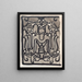 Conception d'un vignet pour la Wereldbibliotheek - Carel Adolph Lion Cachet — quadro incorniciato alla parete