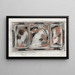 Ornamentale Design - Carel Adolph Lion Cachet — quadro incorniciato alla parete