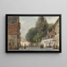 Vista Città - Carel Jacobus Behr — quadro incorniciato alla parete