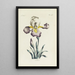 Riproduzione del dipinto Iris - Carington Bowles
