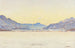 Paesaggio invernale dell'Engadina superiore - Carl Albert von Salis — vista dell’opera