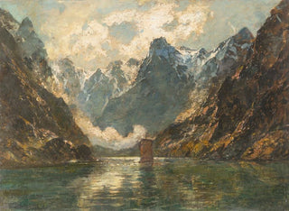 Carl August Heinrich Ferdinand Oesterley - Troll Wall Norway.webp