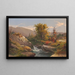 Autunno tra le montagne Catskill - Carl August Sommer — quadro incorniciato alla parete