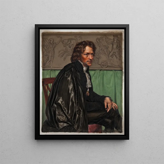 Carl Balsgaard - Portrait Of Thorvaldsen In The Costume From The San LucaAccademy.webp