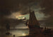 Chiaro di luna sulla costa - Carl Bille — vista dell’opera