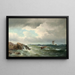 Paesaggio marino - Carl Bille — quadro incorniciato alla parete