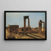 Le Forum Romain - Carl Blechen — quadro incorniciato alla parete