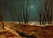 Paesaggio invernale al chiaro di luna - Carl Blechen — vista dell’opera