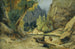 Mulino in una valle - Carl Blechen — vista dell’opera