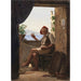 Riproduzione del dipinto Un pescatore di Sorrento, Italia - Carl Bloch