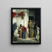 Il Cristo e i bambini - Carl Bloch — quadro incorniciato alla parete