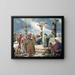 Crocifissione - Carl Bloch — quadro incorniciato alla parete