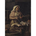Riproduzione del dipinto Una donna che vende pesce - Carl Bloch