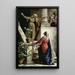 Marie ed Elisabetta - Carl Bloch — quadro incorniciato alla parete