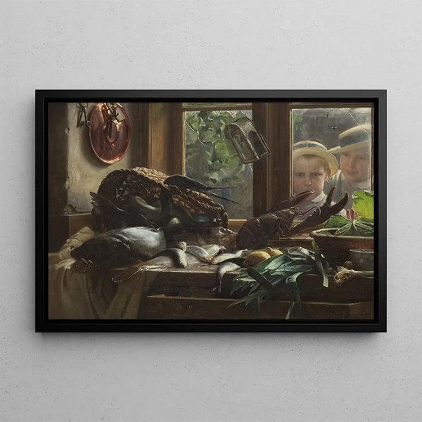 Carl Bloch - Still Life With Fish.webp