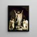 La Resurrezione - Carl Bloch — quadro incorniciato alla parete