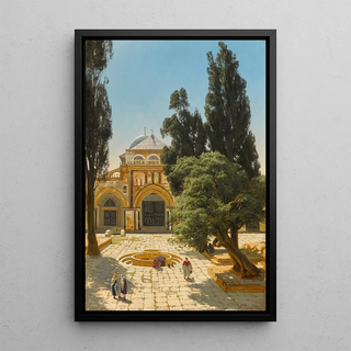 Carl Cowen Schirm - The AlAqsa Mosque Jerusalem.webp