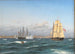 La rade de Lisbonne - Carl Dahl — vista dell’opera