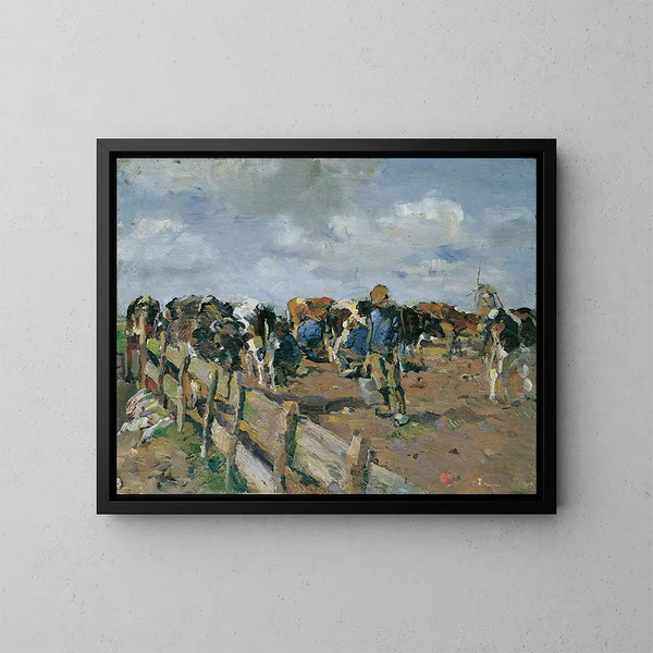 Traite des Khe - Carl Fahringer — quadro incorniciato alla parete